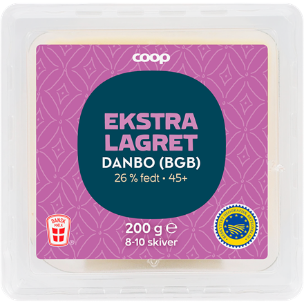 COOP DANBO XL SKIVEOST 200 G