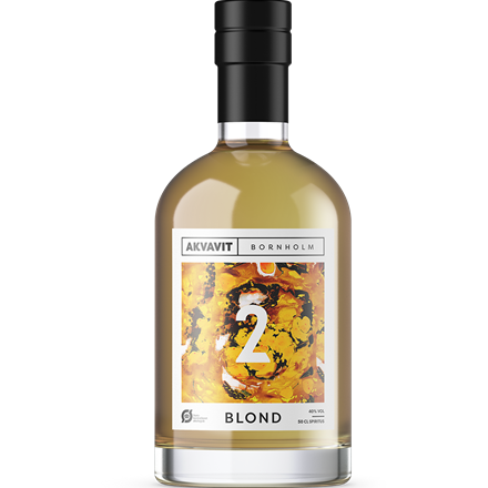 Akvavit Bornholm Blond Øko 40% 0,5 l