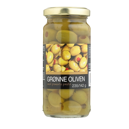 Grønne Oliven 142gr