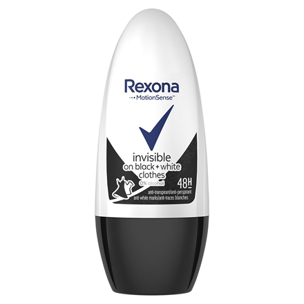 Rexona 48h Roll-On Invisible Black & White 50 ml