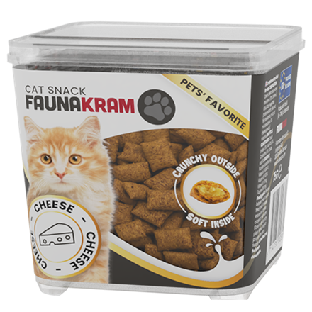Faunakram Cat Snack Cheese 75 g
