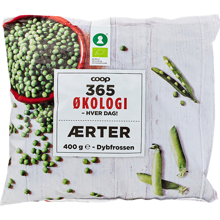 365 Økologi Ærter 400 g