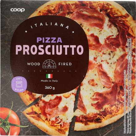 Coop Pizza Prosciutto 360 g