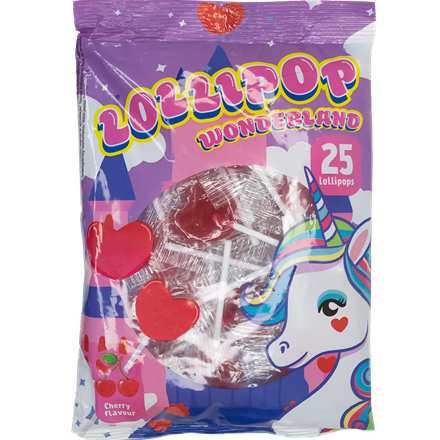 Lollipop Hearts 225 g