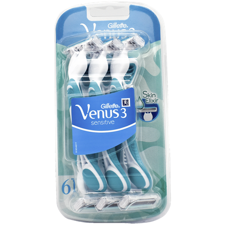 Gillette Venus 3 Sensitive 6-pck