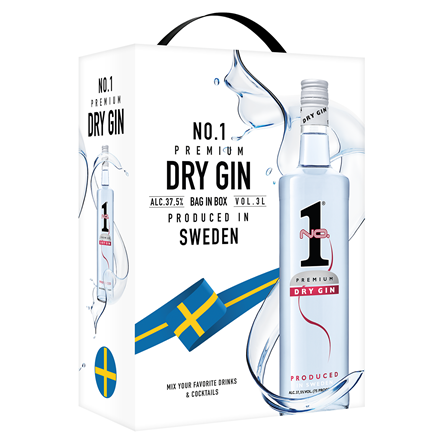 No.1 Premium Gin 37,5% 3 l