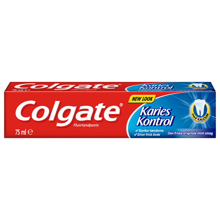 Elskede sensor Tanzania Colgate Tandpasta Karies Kontrol 75 ml