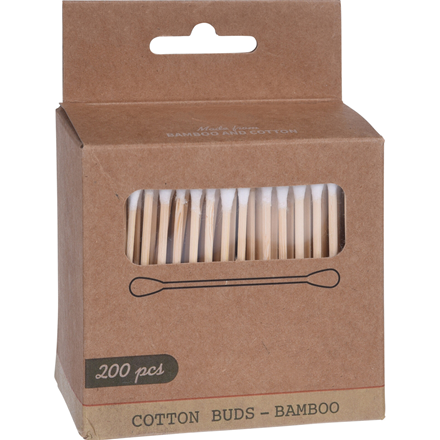Vatpinde Bambus 200 stk