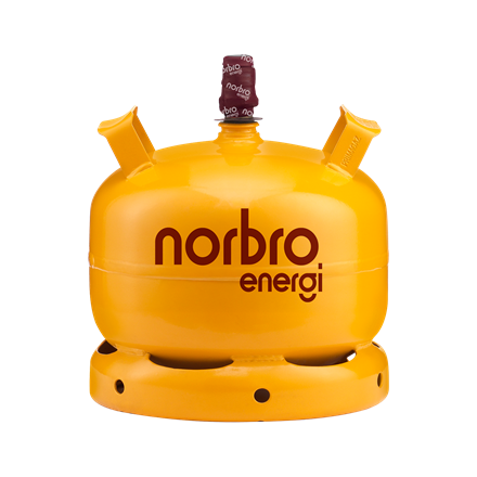 Flaske til Gas 5 Kg uden gas