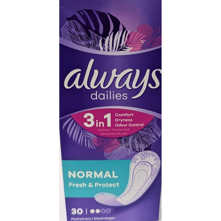 Always Dailies Pantyliners 30 Stk   