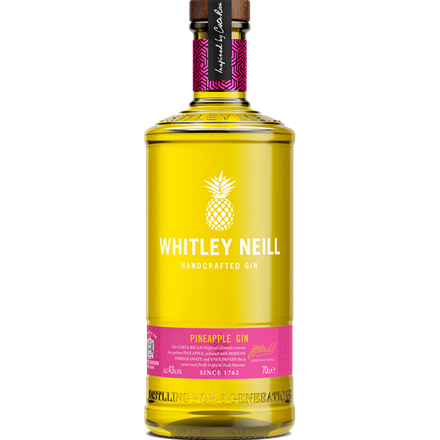 Whitley Neill Pineapple Gin 43% 0,7 l