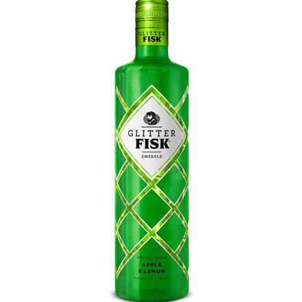 Glitter Fisk Emerald 15% 0,7 l