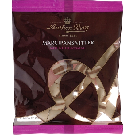 Anthon Berg Marcipan Nougat Snitter 175 g
