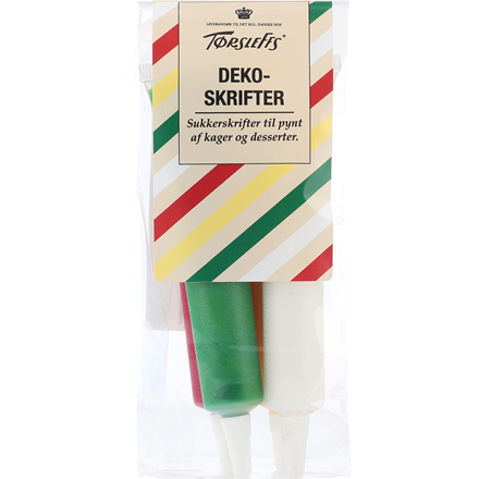 Tørsleffs 4-pak Sukkerskrift 100 g