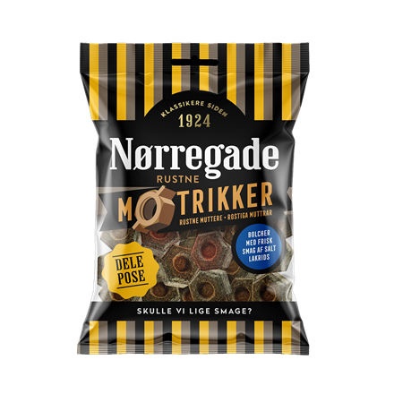 Nørregade Rustne Møtrikker 160 g