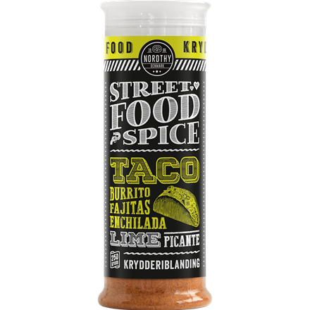 Nordthy Street Food Taco Lime 250 g