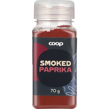 Coop Røget Paprika Hot 70 g