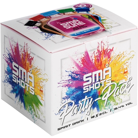 Små Shots Party Pack 16,4% 10-pak 0,20 l