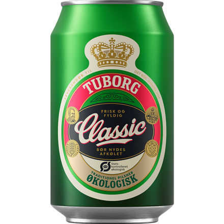 Tuborg Classic Økologisk 24x0,33l