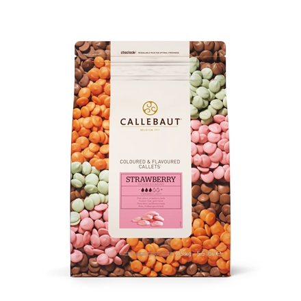 Callebaut Strawberry Callets 2,5 kg