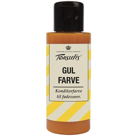 GUL KONDITORFARVE TØRSLEFFS 40 ML