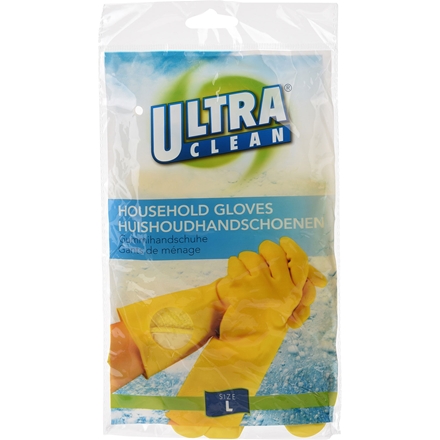 Gummihandsker Latex str. L 1 stk