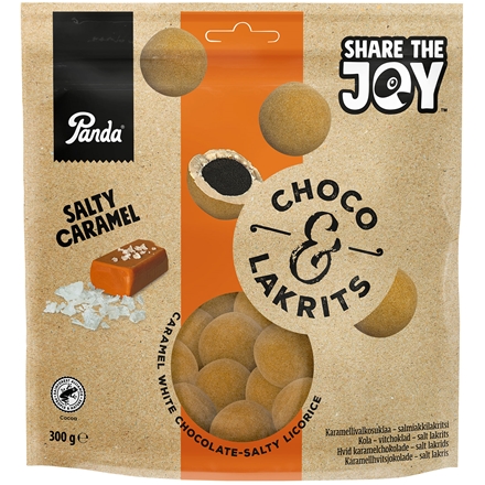 Panda Choco & Lakrids Salty Caramel 300 g