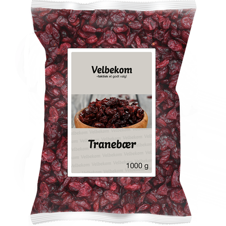 Velbekom Tranebær 1000 g