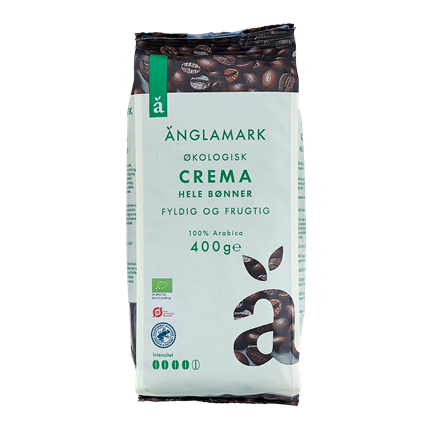 Øko Änglamark Crema Hele Bønner 400 g