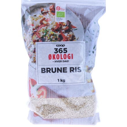 365 Økologi Brune Ris 1 kg