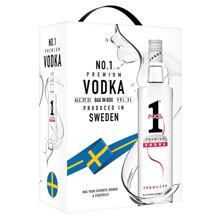 No. 1 Premium Vodka 37,5% 3 l