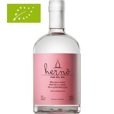 Hernö Pink Gin Organic 42% 0,5 l