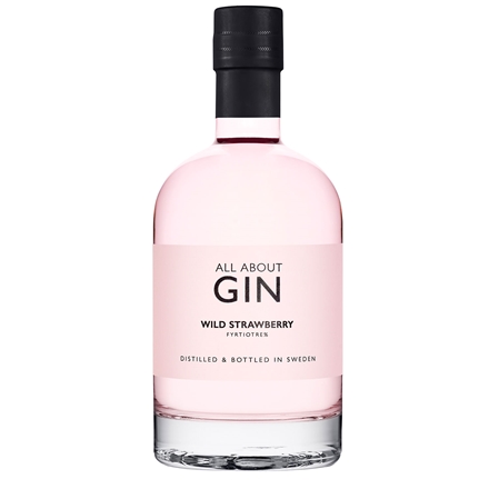 All About Wild Strawberry Gin 43% 0,7 l