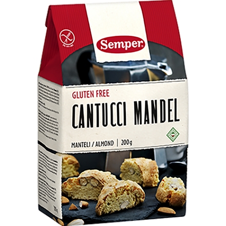 Semper Glutenfri Cantucci Mandel 200gr