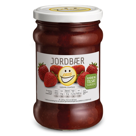 EASIS Jordbærmarmelade 285 g