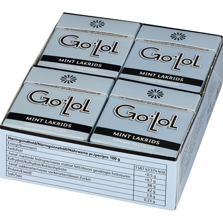 Ga-Jol Hvid Mint 8-pak 184 g