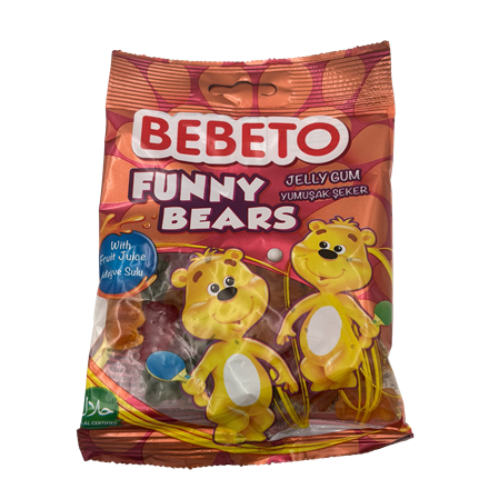 Bebeto Funny Bears 80g