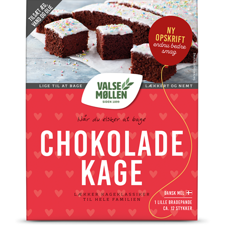 Valsemøllen Chokoladekage 500 g