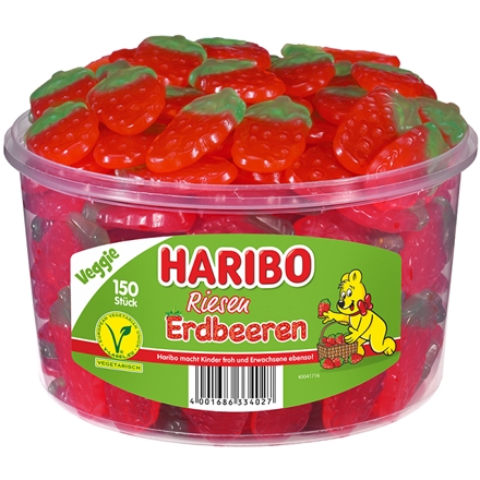Haribo Riesen Erdbeeren 150 stk
