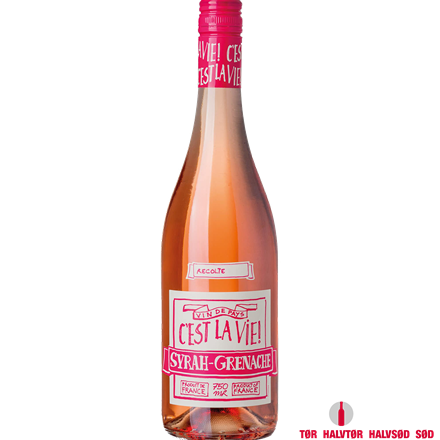 C'est La Vie Syrah & Grenache Rosé 0,75 l