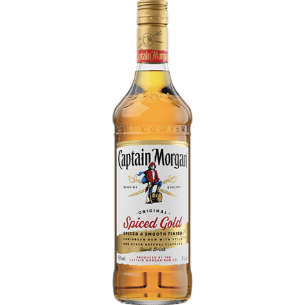 Captain Morgan Spiced Gold 35% 1 l