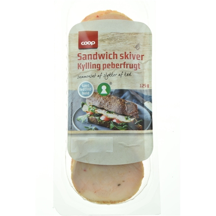 Tulip Sandwich Skiver, Paprika 125g