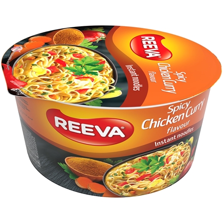 Reeva Big Bowl Instant Nudler Spicy Kylling 75 g