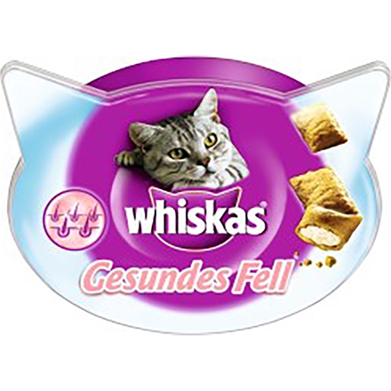 Whiskas Knuspertaschen Gesundes Fell 50 g