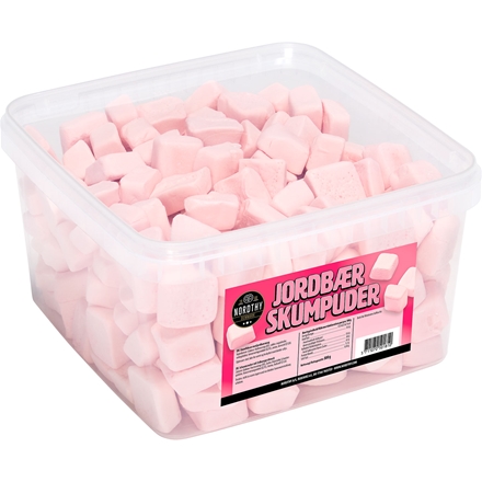 Nordthy Skum Puder med Jordbærsmag 800 g