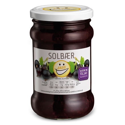 EASIS Solbærmarmelade 285 g