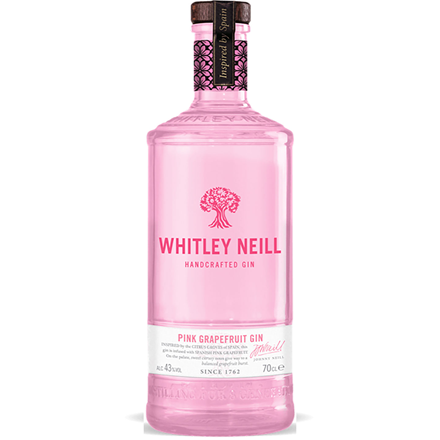 Whitley Neill Pink Grapefruit Gin 43% 0,7 l