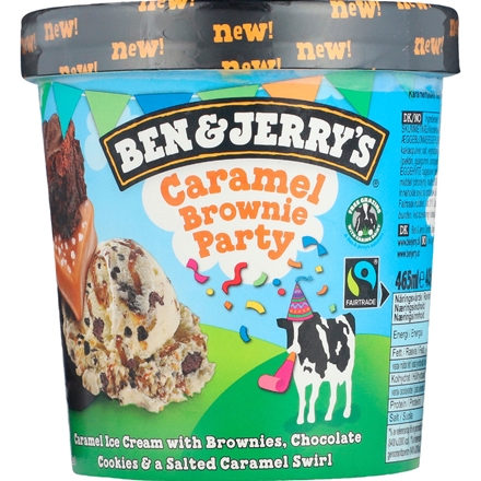 Ben & Jerry's Caramel Brownie Party 465 ml