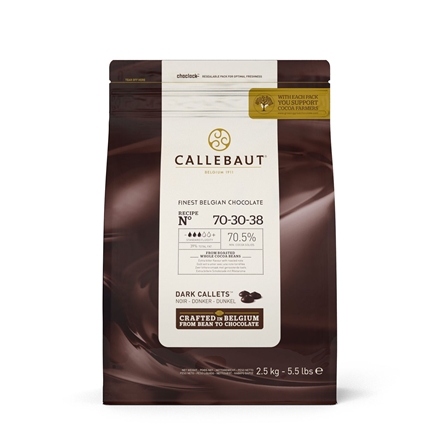 Callebaut Couverture Dark 70,5% 2,5 kg