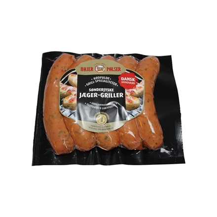 Højer Glutenfri Jæger Griller 400 g / 5 stk.